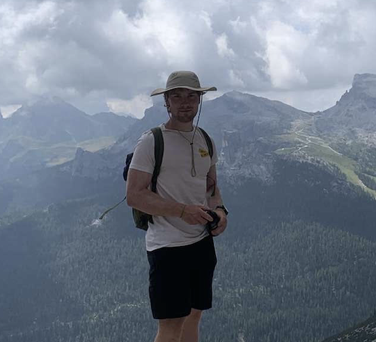Photo of Mark Henry in the Dolomites